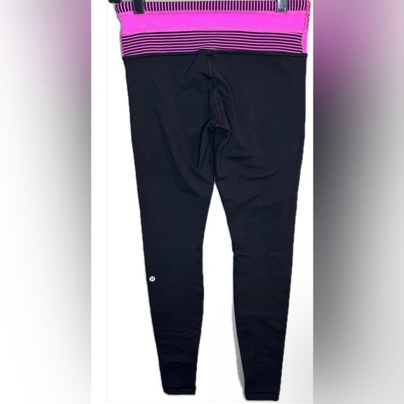 Lululemon *Reversible Wunder Under Pants in Quilt 06 Fall 2013 Women’s Size 6 - Picture 5 of 7